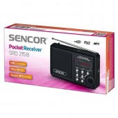 Sencor LEC-S-SRD215B Radio portabil micro sd negru sencor