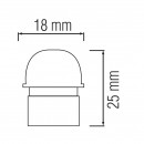 Senzor de miscare, Smart HL484, Alb, distanta detectie 6 m, IP 20