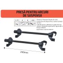 Set 2 prese pentru arcuri suspensii, JBM 51121, dimensiune 250 mm
