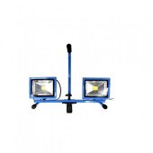 Set 2 proiectoare Bass BS-3915, trepied aluminiu, Led 2x30W, 2x2800lm
