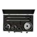 Set 5 carote pentru beton, Geko G40009, diametru 30-100 mm, valiza metal