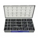 Set 900 buc garnituri O-ring, Geko G02801, rastel 3 cutii pentru depozitare 