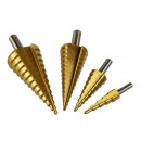 Set burghie in trepte Geko G38503, dimensiune 4-39 mm