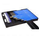 Set dalti de impact Geko G38550, Cr-V, 12 buc