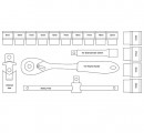 Set tubulare 18pcs 1/4 4-13mm CR-V Gadget