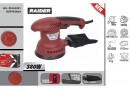 Slefuitor orbital 380W, 125mm viteza variabila Raider RDP-RSA04