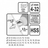 Sthor 22616 Set 3 burghie in trepte Sthor 22616, dimensiune 4-32 mm