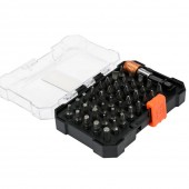 Sthor 66301 Set 41 biti cu adaptor magnetic, Cr-V