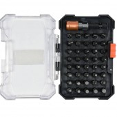 Sthor 66301 Set 41 biti cu adaptor magnetic, Cr-V