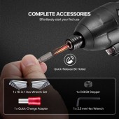 Strend Pro CJZHQZTZ300PEZ4SBV0 Set 318 piese de gaurit si insurubat, HSS, Cr-V, cutie transport, etichete clare pentru organizare