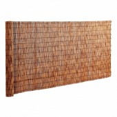 Strend Pro LWWL1JT133FTUCKZEV0 Paravan din stuf 4 x 1 m, Protectie vizuala si de vant, Maro, UV