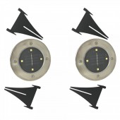 Strend Pro SK-2171224 Set 2 Lampi solare Strend Pro Izar, Gruid, 120x140 mm, 4 LED