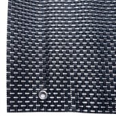 Strend Pro SK-2171497 Paravan pentru balcoane sau terase, Strend Pro Polyratan Anthracit, dimensiune 0.9x3 m, UV, 800 g/m2