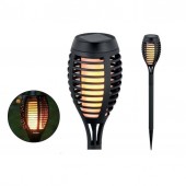 Strend Pro SK-2171528 Lampa solara cu efect flacara, Strend Pro Dubhe, 1 x SMD LED, dimensiune 7.4 x 50 cm