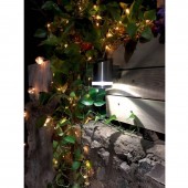 Strend Pro SK-2172170 Lampa solara Strend Pro Garden Inox, perete sau gard, dimensiune 9x12x14 cm