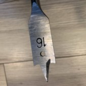 Strend Pro sk-420168 Burghiu pentru frezat lemn Strend Pro 16 x 400 mm