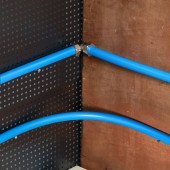 Strend Pro YSKQGDXT34INLTUJ8V0 Set conducte cu fitinguri pentru compresoare aer, 91.4 m, Trei straturi HDPE/Aluminiu/HDPE