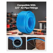 Strend Pro YSKQGDXT34INLTUJ8V0 Set conducte cu fitinguri pentru compresoare aer, 91.4 m, Trei straturi HDPE/Aluminiu/HDPE