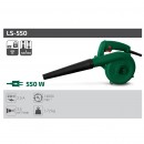 Suflanta si aspirator pentru gradina DWT LS-550, putere 550 W, greutate 1.72 Kg