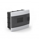 Tablou sigurante 8 module, TEB-8A, Alb, Incastrabil