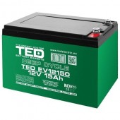 Ted Electric LEC-BAT-TED12V15A Acumulator vehicule electrice deep cycle 12v 15ah ted