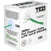 Ted Electric LEC-KAB-TED2 Cablu utp cat 6 cupru 0.5mm 305m ted electric