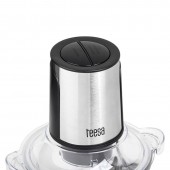 Teesa TSA3227 Tocator, maruntitor Teesa TSA3227, bol sticla, carcasa inox, 400W, 1.5L