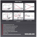 Telemetru cu laser 40m, Yato YT-73125