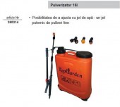 TOP GARDEN 380314 Pulverizator cu extensie 16L, TopGarden