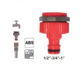TOP GARDEN 380972 Mufa adaptoare pentru robinet 1/2 - 3/4 - 1
