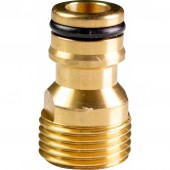 TOP GARDEN 400411 Adaptor robinet 1/2, Topgarden 400411, cu filet exterior, Alama