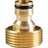 TOP GARDEN 400412 Adaptor robinet 3/4, Topgarden 400412, cu filet exterior, Alama