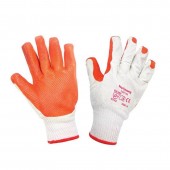 TOP STRONG 130128 Manusi de protectie cauciuc portocaliu cu manson elastic Top Strong