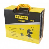 topmaster 279906 Nivela cu laser verde Topmaster 279906, Li-Ion, 2700 mAh, 15 m