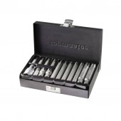 topmaster 390175 Set 15 buc biti RIBE M6-M14X 30/75mm + adaptor Â½ INCH TMP