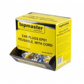 topmaster 561410 Set 50 dopuri antifoane Topmaster EP01 reutilizabile cu snur