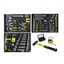 Trusa chei JBM 53158, crom vanadium, valiza aluminiu, Cr-V, 108 piese