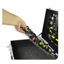 Trusa chei JBM 53158, crom vanadium, valiza aluminiu, Cr-V, 108 piese