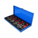 Trusa pentru reparatie filete Geko G02790, M5-M12, 131 buc, HSS