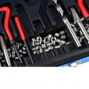 Trusa pentru reparatie filete Geko G02790, M5-M12, 131 buc, HSS