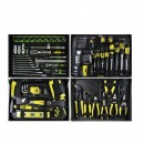 Trusa scule in valiza de aluminiu JBM 53160, 198 piese