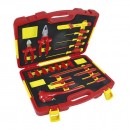 Trusa unelte izolate 1000 V, JBM 53153, 21 buc, profesionala