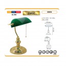 Veioza pentru birou, Simge Classic HL090, verde, E27, max. 60 W