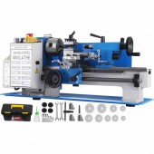 Vevor 0618-3BMNCC000001V2 Mini strung pentru metal 400 W, Distanta dintre centre 300 mm, 0-2250 rpm