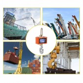 Vevor 1000KGDZDCHSOCS-SV0 Cantar electronic cu carlig Vevor 1000 kg, Afisaj LED, precizie 500 g, Telecomanda