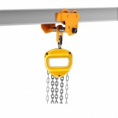 Vevor 2TSTXC00000000001V0 Carucior pentru palan manual sau electric Vevor 2000 kg, latime lucru 6.35-13.97 cm