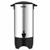 Vevor BSYKFTDCJ50PPR98WV2 Cafetiera profesionala Vevor 7.4 l, 50 cesti, Inox, 1000 W
