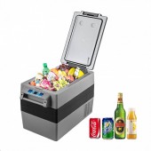 Vevor BX-YSSCZBXSH-CF55V2 Lada frigorifica cu compresor Vevor 12/24 V DC, 110-240 V AC, capacitate 55 l, -20 â„ƒ pana la 20 â„ƒ