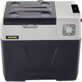 Vevor BX-YSSCZBXSH-XC50V2 Lada frigorifica cu compresor Vevor Troller, Bluetooth, USB, Led, 12/24 V DC, 110-240 V AC, capacitate 50 l, 631 x 378 x 550 mm