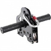 Vevor BXGHSTJ120YCSIINXV0 Set tiroliana lungime 36 m, capacitate max 226 kg, cablu, Ham, frana cu arc, scaun